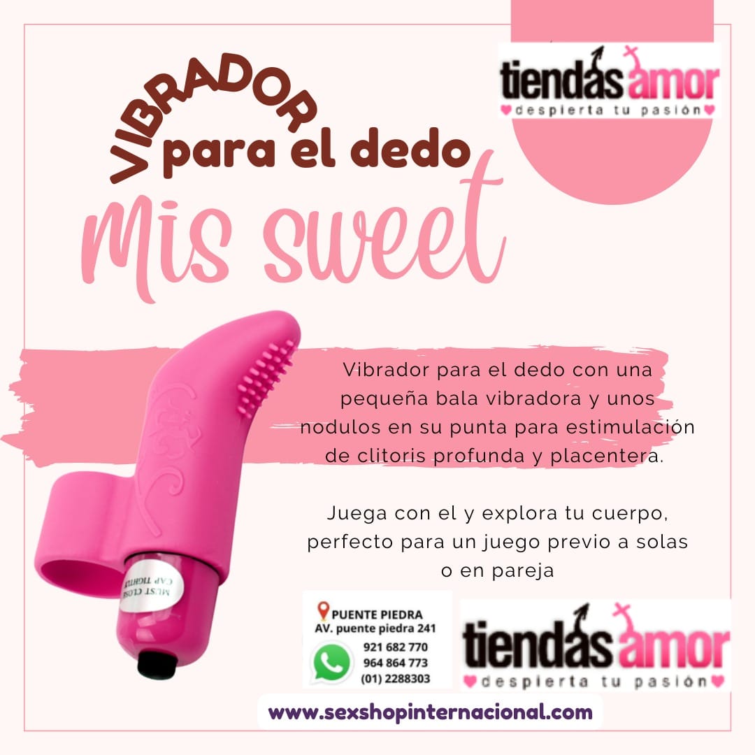 Dedal vibrador miss weet tiendas amor PUENTE PIEDRA 241